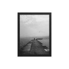 Load image into Gallery viewer, Foggy Chicago - Framed Photo Poster - 312 Supply + Co.