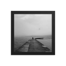 Load image into Gallery viewer, Foggy Chicago - Framed Photo Poster - 312 Supply + Co.
